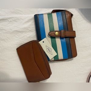 Fossil wallet & card holder